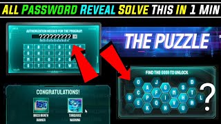 🔥 Free Fire New Event || How To Solve The Puzzle Event In Free Fire || All Code