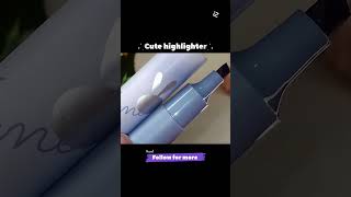 cutes #stationary #beautyugc #beauty #ugc #ugccreator #skincare #ytshorts #fyoupage #highlighter