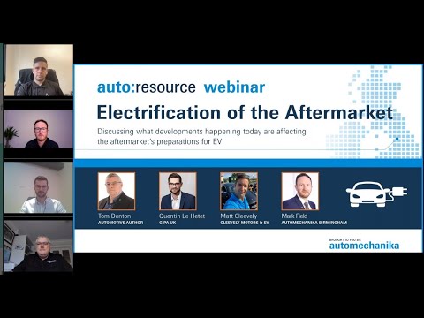 Electrification of the Aftermarket, auto:resource brought to you by automechanika