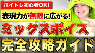 【ボイトレ】ミックスボイス完全攻略！この動画一本であなたの歌の表現力は倍増します