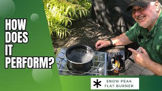 The Snow Peak Flat Burner Review
