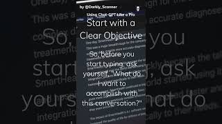 Part 1. Avoid Ambiguity: ChatGPT Like Pro