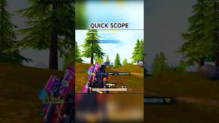 BGMI Sniper Quick Scope Shots 💥 #shorts