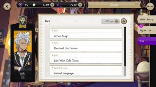 💬🐺 Twisted Wonderland All Chats: Jack Howl 🐺💬