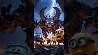 MINION.EXE vs McQueen HEAD EATER #shorts #minions #mcqueen