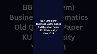 BBA #bba #bcom #mba #commerce #students #stydy #business #mathematics #education #exam #preparation
