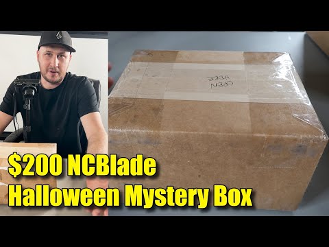 I Bought $200 NCBlade Halloween Mystery Box! "No Tricks, Just Treats Surprise Box"