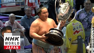 Bout of the Day: Final Day of the July 2025 GRAND SUMO Tournament - NHK WORLD-JAPAN