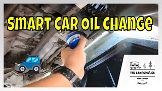 Smart Car Oil Change and General Maintenance The Campoholic Way!