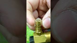 Loose hose? Fix it for goodDouble-sided tape solves it instantly#GeorgiaWorks #HoseFix #TapeHack
