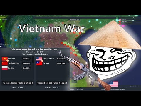 Vietnam War but in Roblox (Rise of Nations)