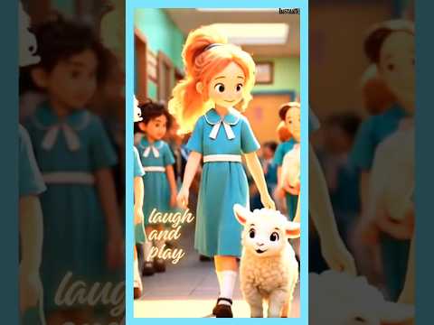 Mary Had a Little Lamb | Nursery Rhyme for Kids | Cute Animated Shorts