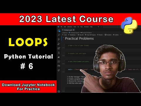 Loops in python | Python For Data Science | Python Tutorial #6