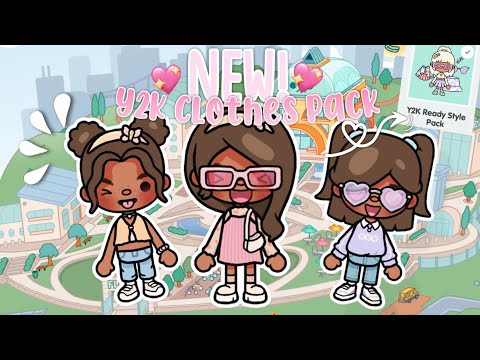 *NEW* Y2k Style Pack OUT NOW! 💖🤩|| 🔊VOICED|| Toca Life Update🌍