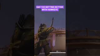 DAY 103 I AM HAWKEYE  #marvelrivals #marvelrivalsseason2 #hawkeye #day103 #shorts