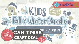 Best of Fall & Winter SVG Designs & Fonts for Kids from So Fontsy!