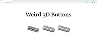 Weird 3d buttons open on hover | HTML CSS