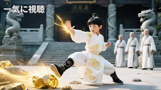 5歳の身体に武財神が転生！？糞すら黄金に変える最強チートで没落宗門を救済！  #中国ドラマ #全話 #無料 #カンフー映画