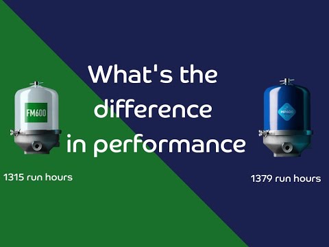 What's the difference in the performance of IOW MP600 vs Mann+Hummel FM600 Centrifuge Filters?