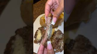 Juicy, tender ribeye steak