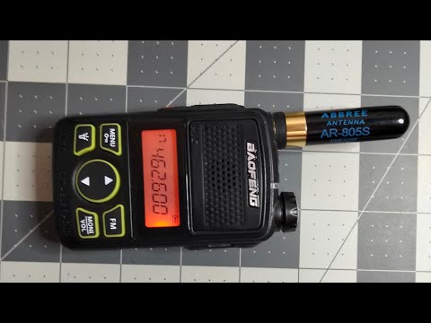 2022 antenna modification baofeng BF -t1 (Español) modificacion de antena