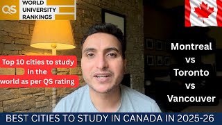 Where Should You Study in Canada in 2026? 🌍 Top Cities Ranked by QS