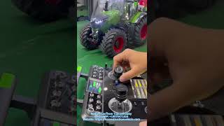 The LESU 4x4 1050 1/14 Hydraulic RC Tractor is undergoing its pre-shipment smoke test! 💨#LESU