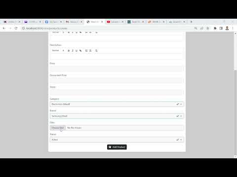 Laravel with React js | E-commerce Project | Part 15 | Step By Step
