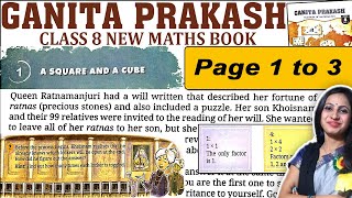 Class 8 Maths Ganita Prakash Solutions | Chapter 1 A Square and A cube | Page 1 to 3 Solutions