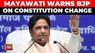 BSP Chief Mayawati Criticises BJP and Congress on Constitution | Constitution Debate | India Today