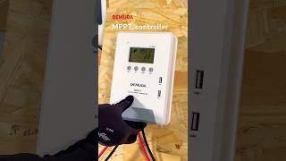 How to install “DEMUDA” MPPT Solar Controller . #solarcontroller #solarinverter #solarpanel