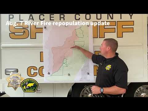 River Fire update for 8/7/21 Afternoon.