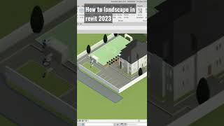 How to model site in Revit 2023 #architecture#autodesk#revit#vrayrendering#vray#interiordesign#roof