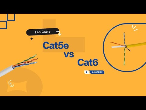 Cat5e vs Cat6: What's the Difference?