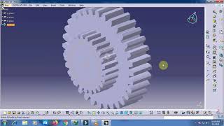 HOW TO MAKE DOUBLE SPUR GEAR IN CATIA V5 SPUR GEAR
