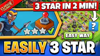 How to Easily 3 Star Ricochet Rumble Challenge in Clash of Clans | Coc New Event Attack