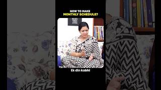 How to make a monthly schedule for UPSC Exam Preparation? #upsc #upscexam #upsc2025 #ias #ips