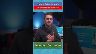 How to solve the hard drive problem - "Incorrect Parameters"? #wondershare #recoverit #harddrive