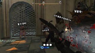[카스온라인] 오리지널 좀비탈출 맵 해보기 [스카이라인 , 블러드캐슬]