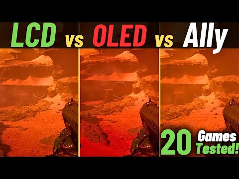 Steam Deck LCD vs OLED vs Ally | Ultimate Performance Test!