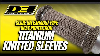 Titanium Knitted Sleeves from Design Engineering, Inc.