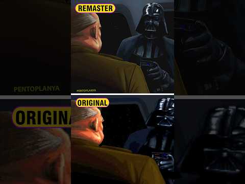 Darth Vader Scene | Star Wars Dark Forces Remaster vs Original