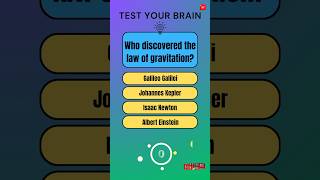 Who discovered the law of gravitation? #shorts #video