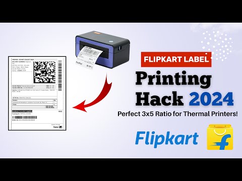 How To Setup Shipping Label for Flipkart in 5 Minute (Easy Way)