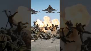 1,000 Soldiers vs. F-16: AI Reveals Brutal Airstrike Aftermath (Viral Simulation)