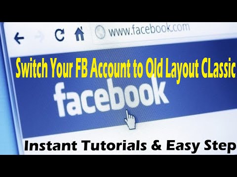 Facebook Old Layout Classic Tutorials ( Tagalog )