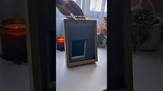 The magic mirror that keeps your best memories🥹✨#magicmirror #ledmirror#couple #couplegift #fyp