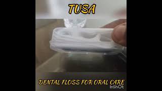 TUSA dental Floss #medical #dentist #oralhealth #oralhealthmatters #dentalfloss  #worthit #oralcare