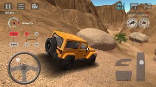 Extreme Desert Rock Crawling! Jeep Rubicon 4x4 OffRoad Challenge | Android & iOS Gameplay 4K