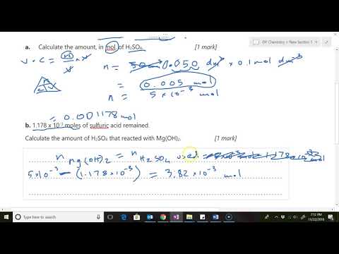 Stoichiometry test #2